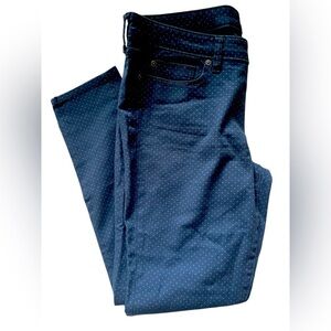 Gap Blue Polka Dot Pants